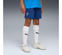 PUMA Neymar Jr Playmaker Training Football Shorts Youth, Blazing Blue/White/Ultra Blue, size 13-14 Youth