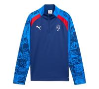 Puma Neymar Jr Playmaker Youth Football 1/4 Zip Colour: Blue, Size: 7-8 years