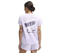 Puma Nitro Graphic Short Sleeve T-shirt Purple XS Woman