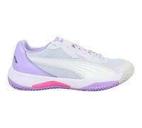 Puma Womens NOVA Court Padel Shoes - Grey - Size UK 3