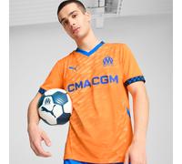 PUMA Olympique De Marseille 24/25 Third Jersey Men, Orange Pes/Cayenne Pepper/Racing Blue, size 2XL