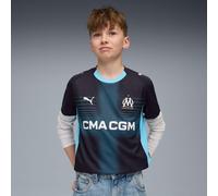 PUMA Olympique De Marseille 25/26 Away Jersey Youth, Dark Blue, size 11-12 Youth