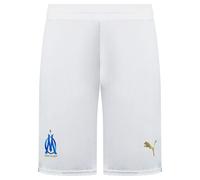 Puma Men's Football Shorts Olympique de Marseille White 771355_01