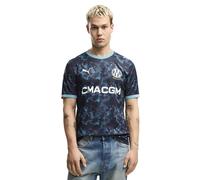 Puma Olympique Marseille 26/27 Replica Away Short Sleeve T-shirt Blue XS Men