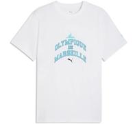 Puma Olympique Marseille Ftblculture Short Sleeve T-shirt White M Men