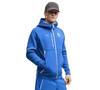 Puma Olympique Marseille Tech Travel Hoodie Blue L Men