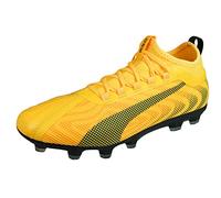 PUMA ONE 20.2 HG Men's Leather Football Boots-Yellow-8