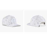 puma p roses tech snap back adjustable cap white glow