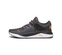 PUMA Unisex Pacer Future Sneaker, Dark Coal Black-Pumpkin Pie, 6 UK