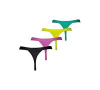 Puma Pack of 4 String Tanga Briefs Multi