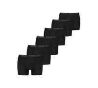 Puma Pack of 6 Boxer Shorts Black
