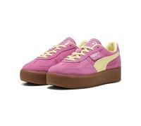 PUMA - Palermo Elevata Sneakers for Women, Posie Pink Gold Moon Yellow, 7.5 UK