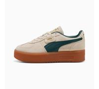 PUMA Palermo Elevata Sneakers Women, Alpine Snow/Green Terrain, size 8