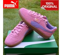 Puma Palermo Junior Trainers Sneakers New Pink Leather Shoes Size 4