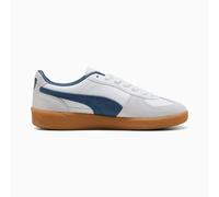 Puma Palermo Leather Men's White/Blue Trainers - UK 9 / EU 43 / US 10