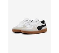 Puma Palermo Leather Shoes white black beige Kids - 30