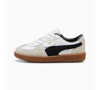PUMA Palermo Leather Sneakers Kids, White/Vapor Grey/Gum, size 2