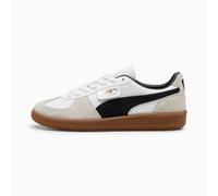 PUMA Palermo Leather Sneakers Unisex, White/Vapor Grey/Gum, size 3