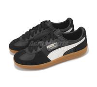 Puma Palermo Lth Black White Gum Men Unisex Casual Lifestyle Shoes 396464-03