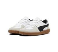 Puma Palermo LTH Ps Low Top Trainers Boys White/Gum 2 UK Child