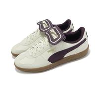 Puma Palermo Premium Beige Purple Gum Men Unisex Casual Shoes 401744-04