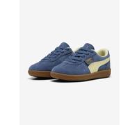 Puma Palermo Shoes Navy Blue Yellow Kids - 29