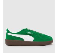 PUMA Unisex Adult Palermo 396463 Sneakers, 25 Autumn Winter Colors Archive Green Puma White (63), 25.0 cm