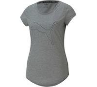 Puma Performance Heather Cat T-Shirt Medium Grey