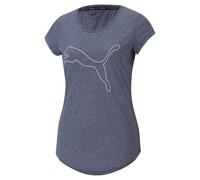 Puma Performance Heather Cat Womens Training T-Shirt Colour: Peacoat, Size: Small