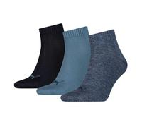 PUMA Sports Ankle Trainer Socks Unisex Quarters (3 Pair Packs) Everyday Comfort