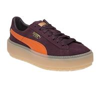 Puma Platform Trace Block Trainers Maroon 7 UK