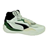 PUMA Playmaker Pro Mid Plus Basketball Shoes Indoor Training Men Sneakers Gray