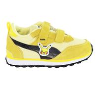 Puma Unisex Baby Infant x POKÉMON Rider FV Pikachu Trainers - Yellow - Size UK 4 Infant
