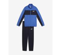 Puma Poly Colourblock Tracksuit Blue Kids - 128