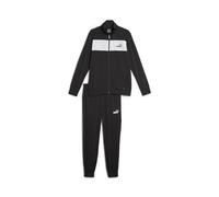 PUMA Men's Poly Tracksuit, Black, size Medium