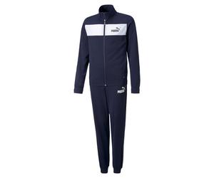 Puma Polyester Youth Tracksuit Colour: Peacoat, Size: 13-14 years