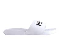 Puma Popcat Patent Womens White Sliders