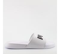 Puma Popcat Patent Womens White Sliders Patent Leather - Size UK 5