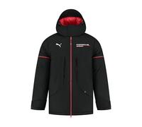 PUMA Porsche Motorsport Men's Team Winter Jacket with Padded body, sleeves and hood - Black - Size: XXL