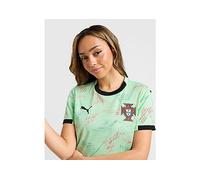 PUMA Portugal Women's Team 2025 Away Jersey Women, Fresh Mint/Black, size XL