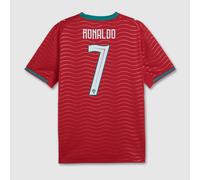 Puma Portugal 2026 Home Shirt with Ronaldo 7 Club Red Green Lagoon