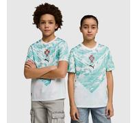 Puma Portugal 2026 Kids Away Shirt Puma White Green Lagoon