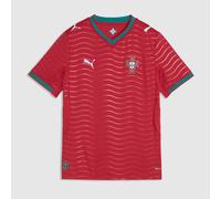 Puma Portugal 2026 Kids Home Shirt Club Red Green Lagoon