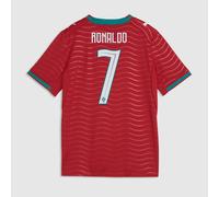 Puma Portugal 2026 Pre Printed Kids Home Shirt Club Red Green Lagoon