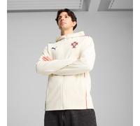 PUMA Portugal Casuals Full-Zip Hooded Jacket Men, Sugared Almond/Persian Blue, size Medium