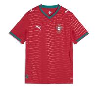 Puma Portugal 25/26 Replica Home Junior Short Sleeve T-shirt Red 7-8 Years Kids