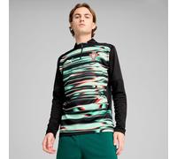PUMA Portugal Pre-Match Quarter-Zip Top Men, Black/White, size XS