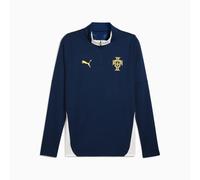 PUMA Portugal Quarter-Zip Training Top Men, Persian Blue/Sugared Almond, size XS