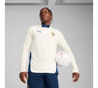 PUMA Portugal Quarter-Zip Training Top Men, Sugared Almond/Persian Blue, size Small