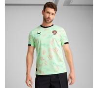 PUMA Portugal Women's Team 2025 Away Jersey Men, Fresh Mint/Black, size Small